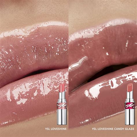 ysl sheer candy|ysl loveshine glaze.